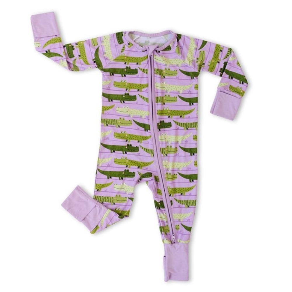 Little Sleepies Bamboo Zippy 3-6m, (fits up to 2t) EUC - discounted shipping!